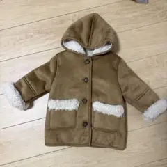 ZARA ムートンボアコート 98cm