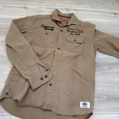 Dickies 長袖シャツ M ベージュ