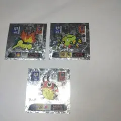 ポケモン シール列伝 ヒノアラシ イトマル レディバ