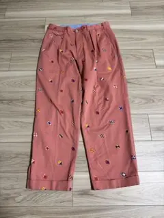 BEAMS+ 刺繍入りチノパン Mサイズ 日本製