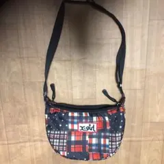 美品★エックスガール　Xgirl ミニ　ショルダーバッグ　チェック柄