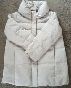 Dessin ミドル丈ダウンコート　ピンクベージュ