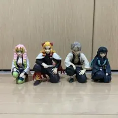 鬼滅の刃 ちょこのせプレミアム 柱合会議 ４体セット 不死川実弥 時透無一郎