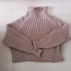 チャンキーニット　H&M