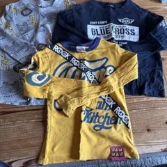 BLUE CROSS 長袖シャツ 130サイズ 3枚セット