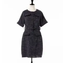 herlipto Classic Tweed Mini Dress