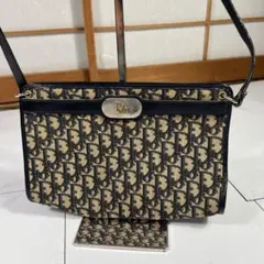 Christian Dior ディオール ショルダーバッグ トロッター 総柄