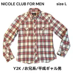【希少 00s ギャル男】平成Y2K NICOLE CLUB FOR MEN