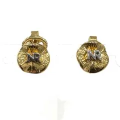 Y502-237　NINA RICCI　ニナリッチ　イヤリング　ゴールド