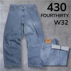 430 FOURTHIRTY DLS SLVG DENIM H-WASH W32