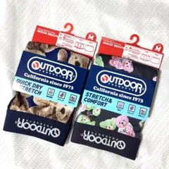 【新品未使用】テディベア 2枚セット OUTDOOR ボクサーパンツ Mサイズ