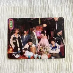 なにわ男子　hard work 通常盤　トレカ　集合