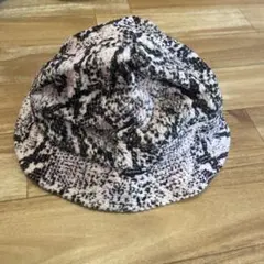 シュプリーム バケットハット スネークスキン コーデュロイ ベルハット ピンク