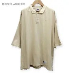 RUSSELL ATHLETIC ワッフル ポロシャツ F オーバーサイズのサムネイル
