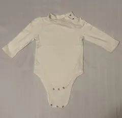 ロンパース　ベージュ 70cm baby GAP 6-12ヶ月 無地