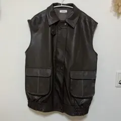 LAGUAGEMレザーベストのサムネイル