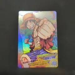 ワンピースARカードダス　モンキー·D·ルフィ　シークレット　03-02　？のサムネイル