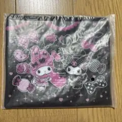 My Melody & Kuromi フラットポーチ