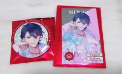 にじさんじ 8th フレームマグネット メタルカード グリッター缶バッジ　夢追翔