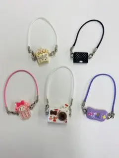 ラブブアクセサリー 5点セット ぬい活 可愛い オシャレ ぬいぐるみ用 着せ替え