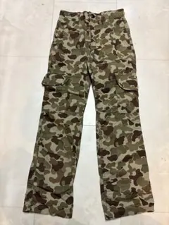 Vintage Inspired 迷彩柄カーゴパンツ キッズ　140