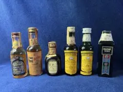 【王道スコッチ】古酒ミニボトル 6本セットのサムネイル