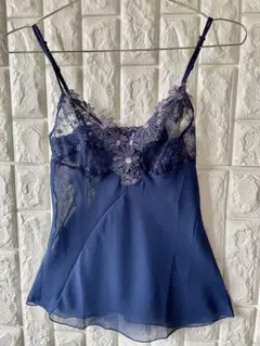 新品 FLORALE by Triumph キャミソール ネイビー レース 花柄のサムネイル
