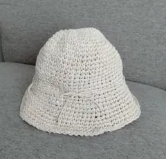 無印良品　キッズ　麦わら帽子 54cmのサムネイル