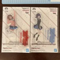 アイドルマスター 　スタンド付きビッグアクリルフィギュア 　秦谷美鈴　花海佑芽