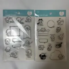 ✨クリアスタンプアニマル✨