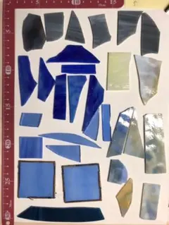 ステンドグラス　ガラス　端材5