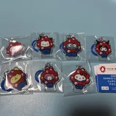 EXPO2025 サンリオキャラクターズ　ミャクミャクなりきり　アクリルチャーム