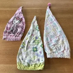 子供用　タオルキャップ　3点セット