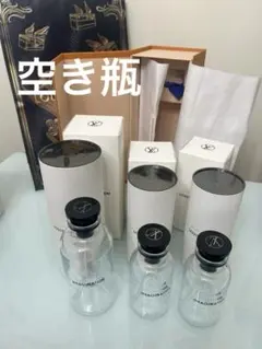 LOUISVUITTONHEURESD'ABSENCE 香水3本セット空瓶、空箱 空き瓶Louis Vuitton 香水 3本セット - メルカリ