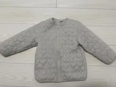 プティマイン　ハートキルティングジャケット