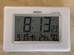 SEIKO 電波時計 SQ424W 置時計 掛け時計