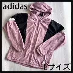 adidas ジャンパー　ウィンドブレーカー　裏地あり