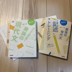 船口の最強の現代文記述トレーニング➕船口のゼロから読み解く最強の現代文