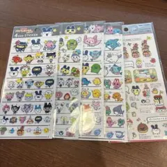 たまごっち4サイズステッカー　大人図鑑　5枚セット