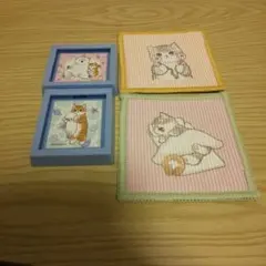 モフサンド コースターと磁石セット