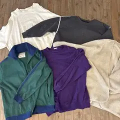 UNIQLO 長袖トップス 5点セット XL