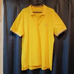 GIORDANO POLO 半袖ポロシャツ イエロー XL サイズのサムネイル
