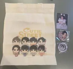CUTIESTREETトートバッグ 真鍋凪咲　缶バッジ・ステッカー・アクスタ