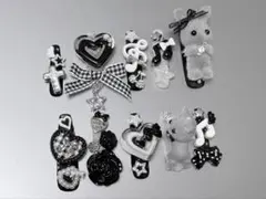 平成女児　ネイル　うさ　ねこ　ゴテゴテ　原宿　クローバー　ウィッシュコア　音符