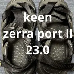KEEN ゼラポート2 23cm 黒 1022500 サンダル　キーンのサムネイル