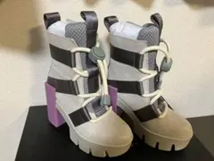 【新品未使用】UNITED NUDE ブーツcolorグレー/ライトグレー