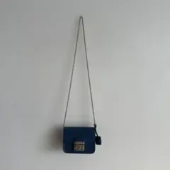 FURLA メトロポリス　ネイビー ショルダーバッグ　美品