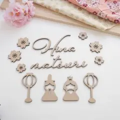 ひなまつり 木製 レターバナー typeC 初節句 ひな祭り 飾り 桃の節句