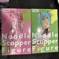 FuRyu Noodle Stopper Figure 初音ミク 2体セット