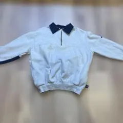 GAME ハーフジップ スウェット グレー ネイビー